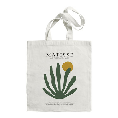 Shopper Ženske torbe na rame Matisse Ljetne Large Capacity Casual Canvas Fun Art Printing Messenger Bag Fashion Harajuku Letter