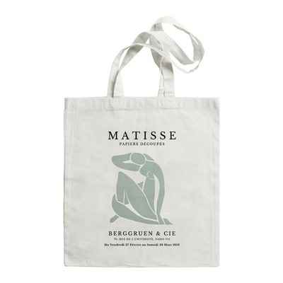 Shopper Ženske torbe na rame Matisse Ljetne Large Capacity Casual Canvas Fun Art Printing Messenger Bag Fashion Harajuku Letter