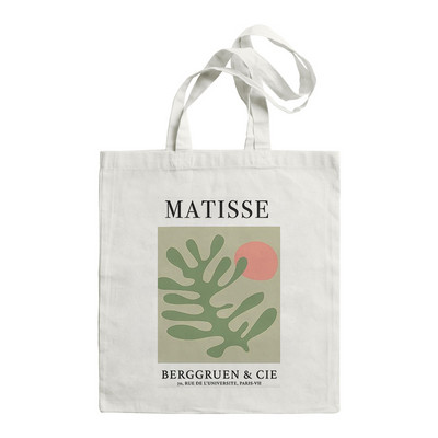 Shopper Ženske torbe na rame Matisse Ljetne Large Capacity Casual Canvas Fun Art Printing Messenger Bag Fashion Harajuku Letter