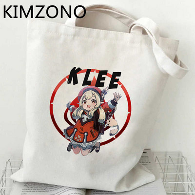 Genshin Impact torba za kupovinu bolso shopper trgovina bolsa pamučna torba za kupovinu bolsa compra tote višekratna kupovna kabina