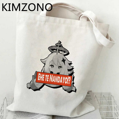 Genshin Impact torba za kupovinu bolso shopper trgovina bolsa pamučna torba za kupovinu bolsa compra tote višekratna kupovna kabina