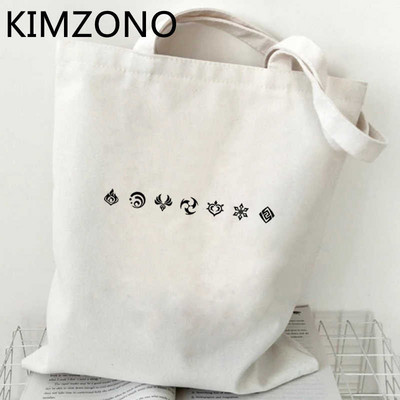 Genshin Impact torba za kupovinu bolso shopper trgovina bolsa pamučna torba za kupovinu bolsa compra tote višekratna kupovna kabina