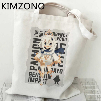 Genshin Impact torba za kupovinu bolso shopper trgovina bolsa pamučna torba za kupovinu bolsa compra tote višekratna kupovna kabina