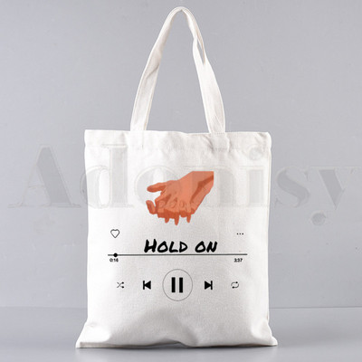 Vampīra dienasgrāmatas Harajuku 90. gadi Drukātas grafiskas rokassomas Plecu somas Ikdienas iepirkšanās meiteņu rokassomiņas Sievietēm Eleganta audekla soma