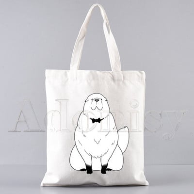 SPYFAMILY pircēju somas Iepirkumu soma SPY*FAMILY Tote Bag Plecu soma Audekla somas Lielas ietilpības koledžas rokassomiņa