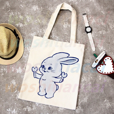 New Jeans Kpop shopping torbe u korejskom stilu Shopping Bag Bunny NewJeans Tote Bag Torba na rame Platnene torbe Velika studentska torba