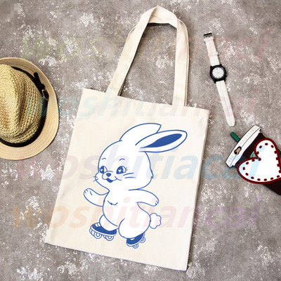 New Jeans Kpop shopping torbe u korejskom stilu Shopping Bag Bunny NewJeans Tote Bag Torba na rame Platnene torbe Velika studentska torba