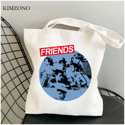 Friend Tv shopping bag shopper bolso višekratna eko jutena torba torba platnena jutena mreža sacolas