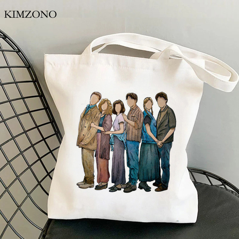 Friend Tv shopping bag shopper bolso višekratna eko jutena torba torba platnena jutena mreža sacolas