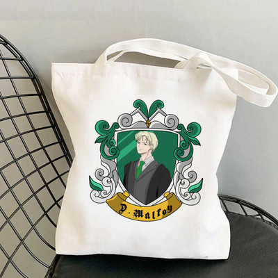 Draco Malfoy nákupná taška bolsa shopper kabelka eco taška bolsas reutilizables tkané bolsa compra boodschappentas sacolas