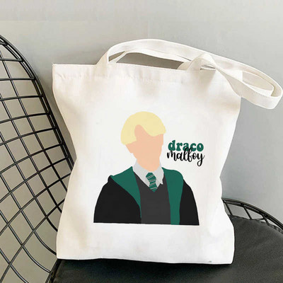 Draco Malfoy nákupná taška bolsa shopper kabelka eco taška bolsas reutilizables tkané bolsa compra boodschappentas sacolas