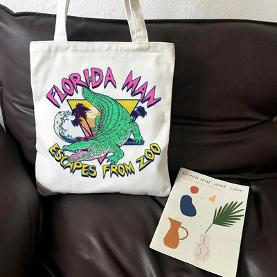 Ženske torbe za kupovinu Cute Cat Cartoons Pattern Series Eko Shopper Torba na rame Modna ručna torba sa smiješnim printom Platnena velika torba