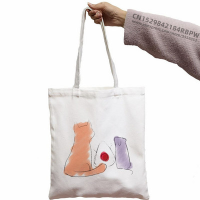 Košara s voćem Kyo Sohma Shopping Bag Shopper Eco Kawaii Japan Anime Cartoon Canvas Shopper Bolsas De Tela Bag Shopping