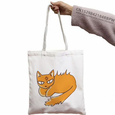 Košara s voćem Kyo Sohma Shopping Bag Shopper Eco Kawaii Japan Anime Cartoon Canvas Shopper Bolsas De Tela Bag Shopping