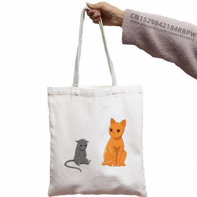 Košara s voćem Kyo Sohma Shopping Bag Shopper Eco Kawaii Japan Anime Cartoon Canvas Shopper Bolsas De Tela Bag Shopping