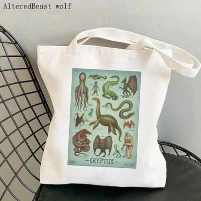 Ženska torba za kupovinu slatka bijela mačka Kawaii torba Harajuku platnena torba za kupovinu torba za djevojku Ženska torba na rame