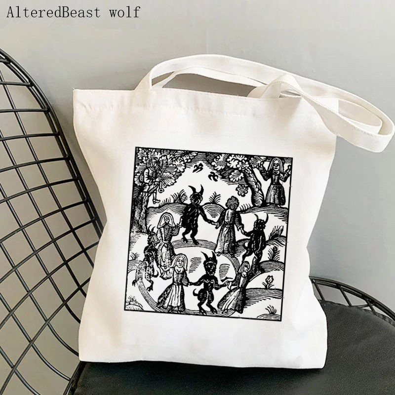 Ženska torba za kupovinu slatka bijela mačka Kawaii torba Harajuku platnena torba za kupovinu torba za djevojku Ženska torba na rame