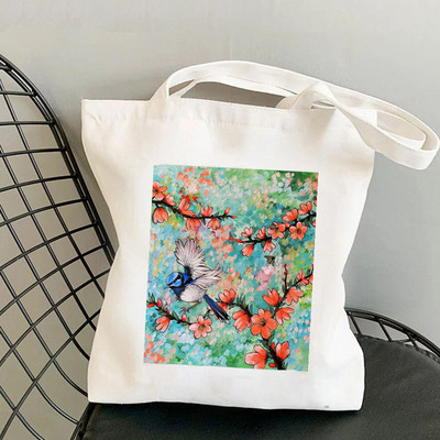 2021 Shopper Cute Dogtor Desene Animate Imprimate Tote Geantă femei Harajuku Shopper Geantă de mână fată Geanta de umăr Geanta de pânză Lady