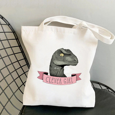 2021 Shopper Cute Dogtor Desene Animate Imprimate Tote Geantă femei Harajuku Shopper Geantă de mână fată Geanta de umăr Geanta de pânză Lady