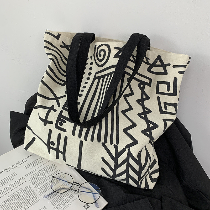 Moteriškos drobės pirkėjai dideli pirkiniai ant pečių Ekologiniai pirkinių krepšiai Medžiaginiai knygų krepšys moterims 2022 m. Didelė mados rankinė Bolsos Sac