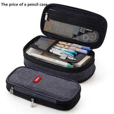 Μολυβοθήκη Μεγάλης χωρητικότητας Χαρτικά Σχολικά Προμήθειες Μολυποθήκες Θήκη Γραφείου Τσάντα αποθήκευσης Students Παιδική θήκη Στυλό Τσάντες Κουτί