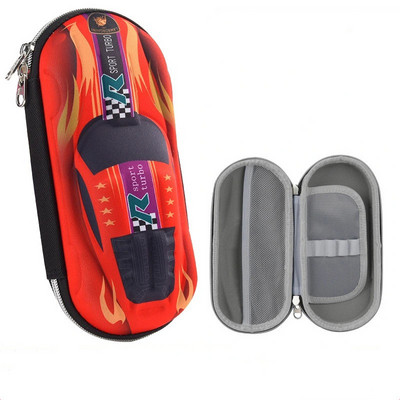 3D trkaći auto Pernice Školska pernica Crtići za djecu Kutija za papire EVA plastična torba za olovke dječak slatka torba za olovke darovi