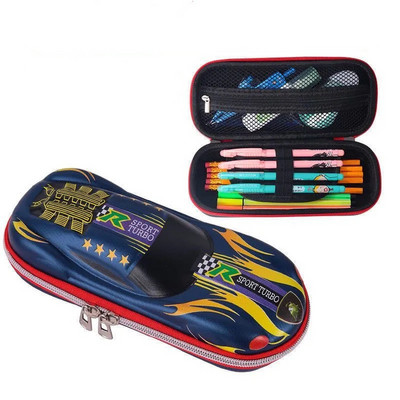 3D trkaći auto Pernice Školska pernica Crtići za djecu Kutija za papire EVA plastična torba za olovke dječak slatka torba za olovke darovi