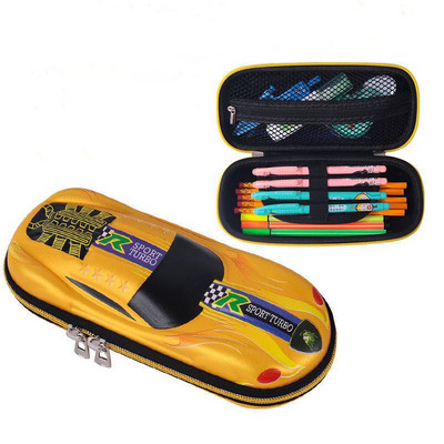 3D trkaći auto Pernice Školska pernica Crtići za djecu Kutija za papire EVA plastična torba za olovke dječak slatka torba za olovke darovi