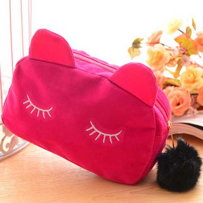 Jauks kaķu zīmuļu futrālis Kawaii skolas piederumu audekls zīmuļu kastīte meitenēm zīmuļsomiņai Kawaii zīmulis kancelejas piederumu dāvana