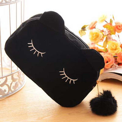 Jauks kaķu zīmuļu futrālis Kawaii skolas piederumu audekls zīmuļu kastīte meitenēm zīmuļsomiņai Kawaii zīmulis kancelejas piederumu dāvana