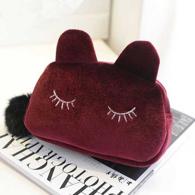 Jauks kaķu zīmuļu futrālis Kawaii skolas piederumu audekls zīmuļu kastīte meitenēm zīmuļsomiņai Kawaii zīmulis kancelejas piederumu dāvana