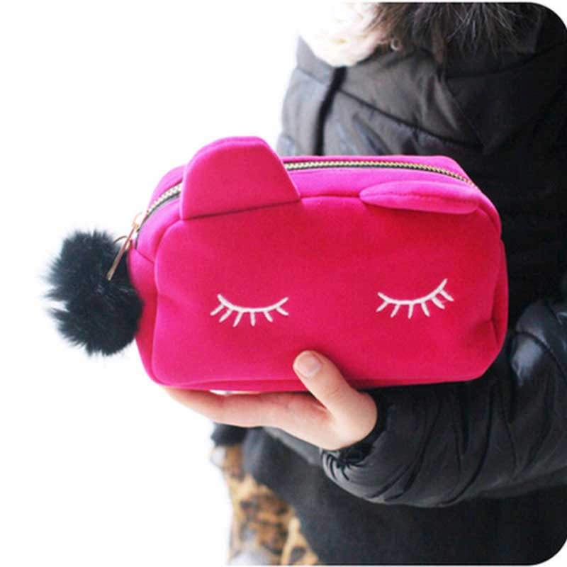 Jauks kaķu zīmuļu futrālis Kawaii skolas piederumu audekls zīmuļu kastīte meitenēm zīmuļsomiņai Kawaii zīmulis kancelejas piederumu dāvana
