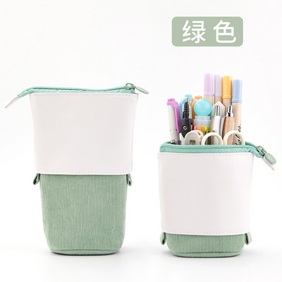 Huse pentru creioane Kawaii pentru fete baieti cu fermoar cutie cu creion pisica dragalasa rechizite scolare papetărie cadou huse pop-up Trousse scolara