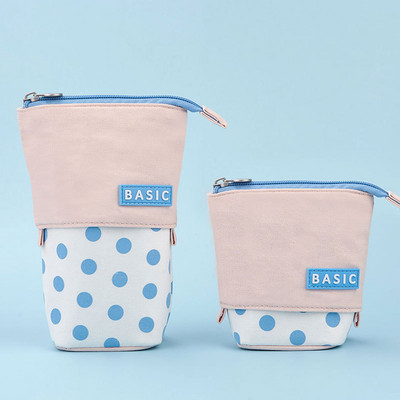 Huse pentru creioane Kawaii pentru fete baieti cu fermoar cutie cu creion pisica dragalasa rechizite scolare papetărie cadou huse pop-up Trousse scolara