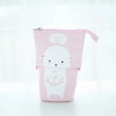 Huse pentru creioane Kawaii pentru fete baieti cu fermoar cutie cu creion pisica dragalasa rechizite scolare papetărie cadou huse pop-up Trousse scolara