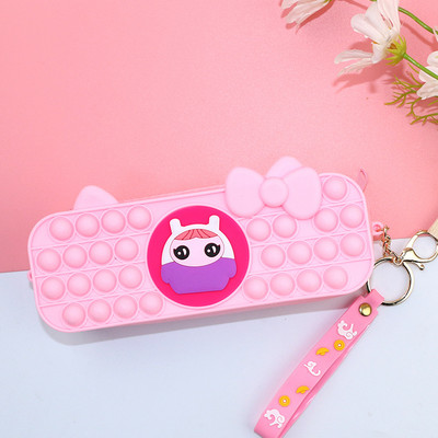Pop Its Pernice Bubble Estuche Unzip Estuches Escolares Pop Cute Pernica Bag Kawaii Pencilcase Školski pribor Funda