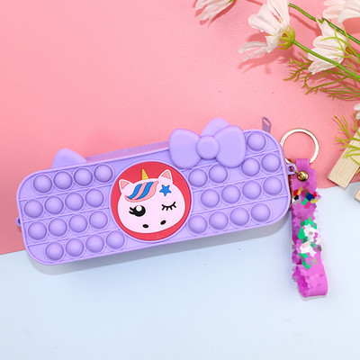 Pop Its Pernice Bubble Estuche Unzip Estuches Escolares Pop Cute Pernica Bag Kawaii Pencilcase Školski pribor Funda