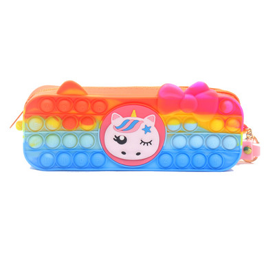 Pop Its Pernice Bubble Estuche Unzip Estuches Escolares Pop Cute Pernica Bag Kawaii Pencilcase Školski pribor Funda