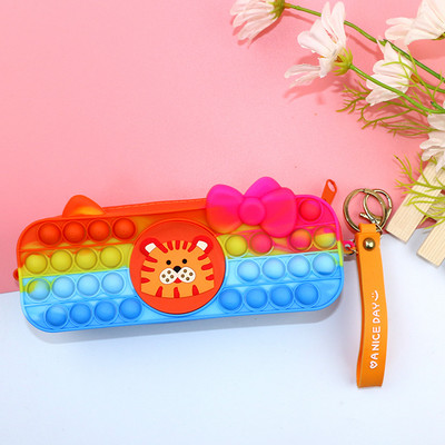 Pop Its Pernice Bubble Estuche Unzip Estuches Escolares Pop Cute Pernica Bag Kawaii Pencilcase Školski pribor Funda