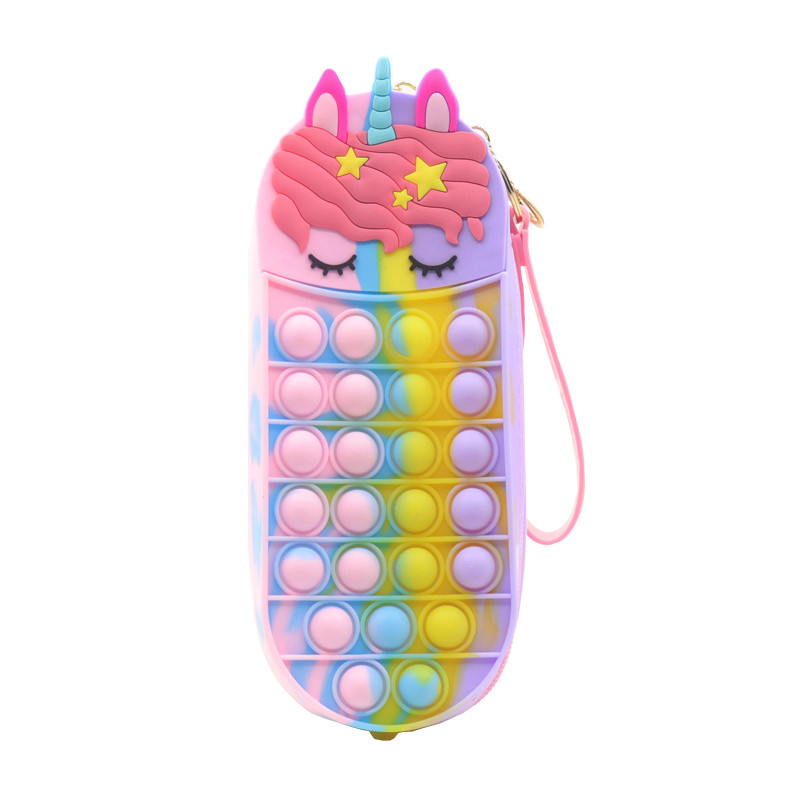 Pop Its Pernice Bubble Estuche Unzip Estuches Escolares Pop Cute Pernica Bag Kawaii Pencilcase Školski pribor Funda