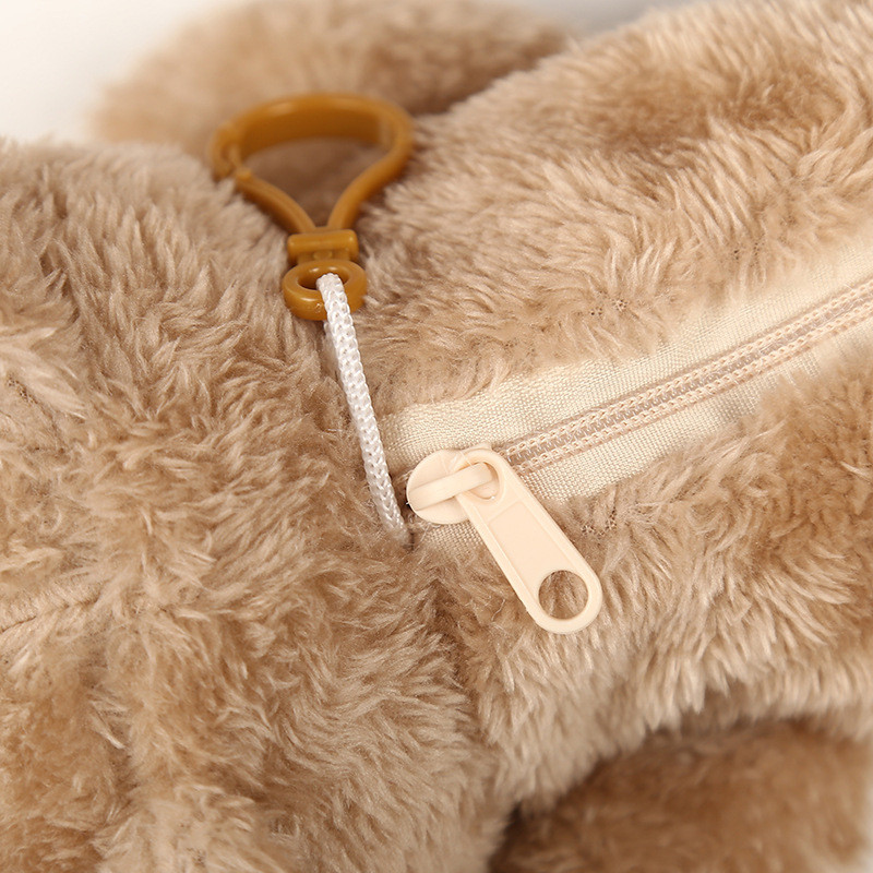 Creative Penguin/Little Bear Losh Cartoon Animal Case μολυβοθήκη Χαριτωμένη παιδική θήκη για παιχνίδια Κρεμαστό σχολική τσάντα Kawaii