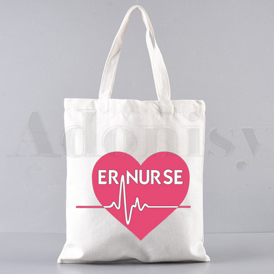 Nurse Queen Girl 90-ih Ullzang Harajuku Ture Hero Ručne torbe Torbe na rame Ležerna kupovina Djevojačka torba Ženska elegantna platnena torba