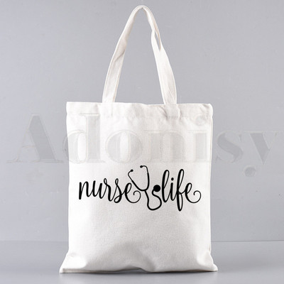 Nurse Queen Girl 90-ih Ullzang Harajuku Ture Hero Ručne torbe Torbe na rame Ležerna kupovina Djevojačka torba Ženska elegantna platnena torba