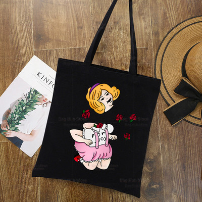 Melanie Martinez Crybaby Tote Bag Shopping Originalni dizajn Crne uniseks putne platnene torbe Eko sklopiva shopping torba