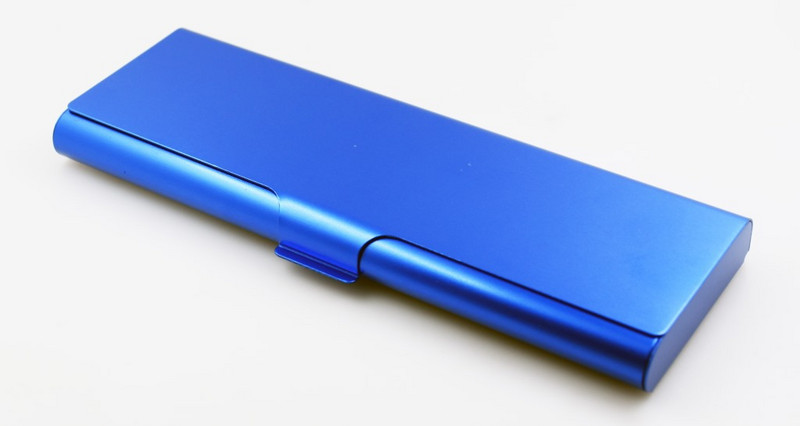 Fém alumínium tolltartó Costom logó diák írószer doboz tolltartó tolltartó díszdoboz fém ceruzadoboz