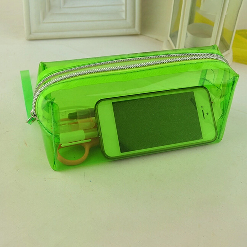 1 kom prozirna plastična kutija školska ljupka pernica torba za držač olovke torbica kist za slikanje olovke torbica za pohranu novi poklon pribor