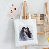 Mo Dao Zu Shi Shopping Bag Grocery Shopper Jute Bag The Untamed Lan WangJi Wei Wu Xian Tote Bag Bolsa Compra Sacolas za višekratnu upotrebu