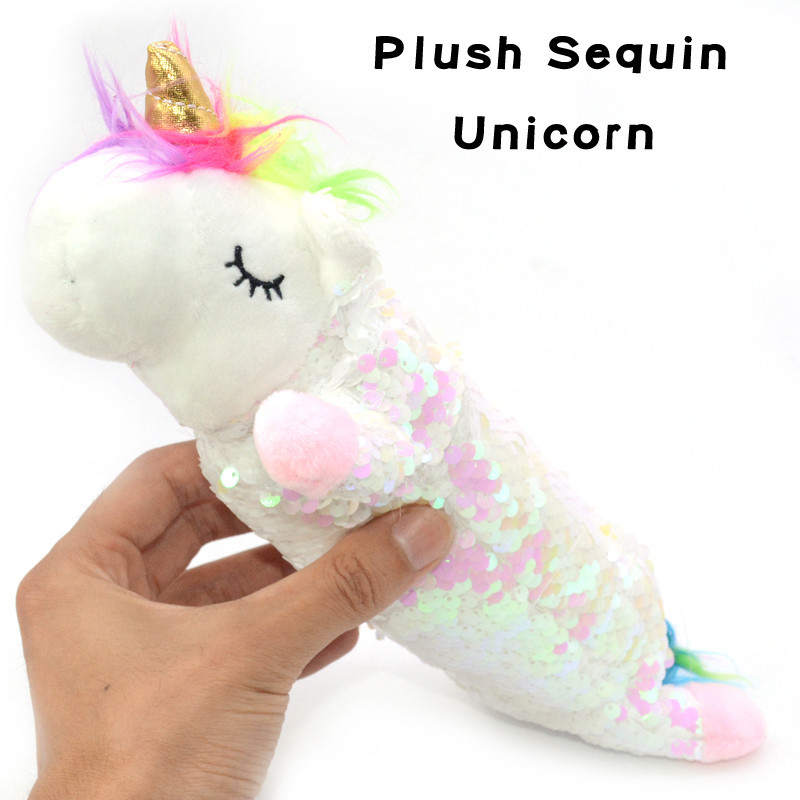 Pernica sa šljokicama Bojica Licorne Astucci Estuches Lapices Plišane djevojčice Jednorog Etui Pennen Kawaii Školski pribor Kalem Kutusu