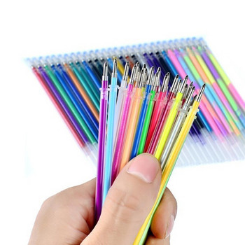 2/24/36/48 цвята пълнители за гел писалка блясък оцветяване рисуване рисуване занаятчийски химикалки с различни точки маркери офис ученически пособия гел химикалки