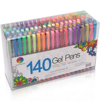 2/24/36/48 цвята пълнители за гел писалка блясък оцветяване рисуване рисуване занаятчийски химикалки с различни точки маркери офис ученически пособия гел химикалки